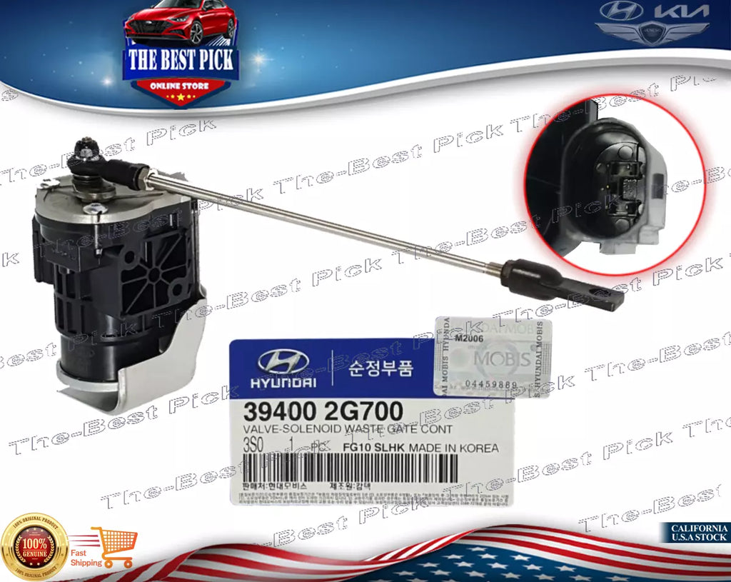 ⭐GENUINE⭐ VALVE SOLENOID WASTE GATE CONT 2011-2016 HYUNDAI/KIA 2.0L 394002G700