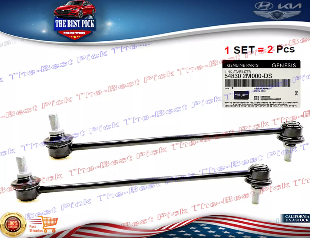 ⭐GENUINE⭐ Link Stabilizer Bar Front LEFT + RIGHT 10-11 Genesis Coupe 548302M000