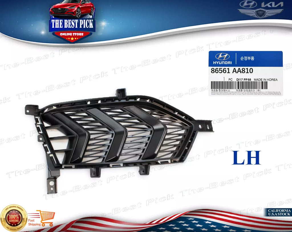 ⭐GENUINE⭐Front Bumper Cover Blanking Left DRIVER Elantra N-Line 21-23 86561AA810