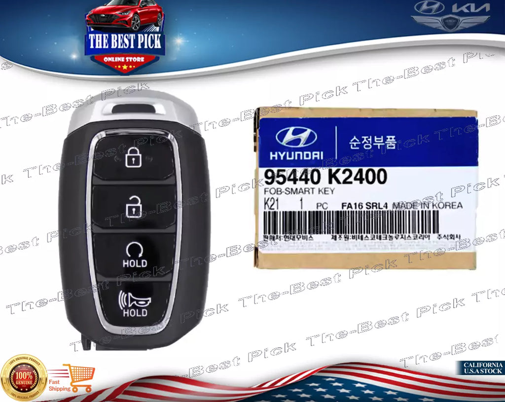 ⭐GENUINE⭐ SMART KEY ( Remote Only ) 4 BUTTONS 433MHZ For 20-21 VENUE 95440K2400