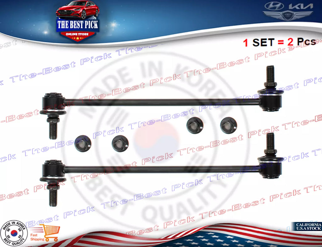 ✅ 2 Pcs FRONT Sway Bar Link =1Set 2015-2021 Elantra IONIQ Forte Niro 54830F2000