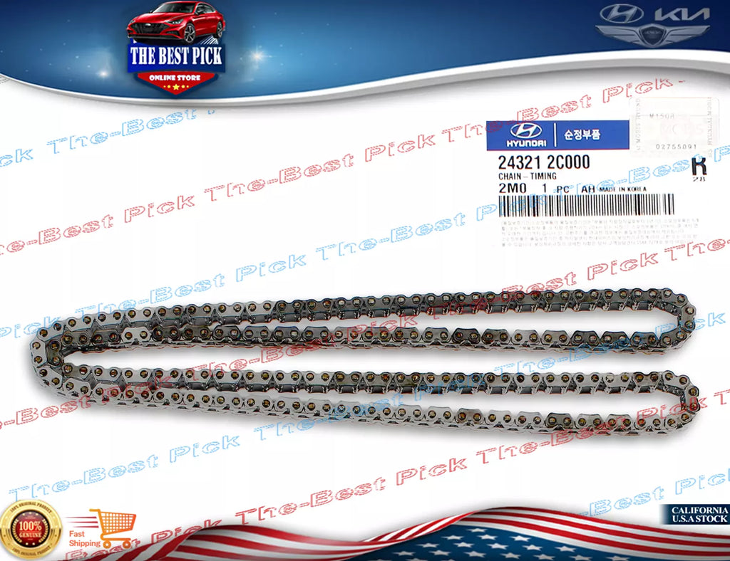 ⭐GENUINE⭐ TIMING CHAIN FOR HYUNDAI GENESIS COUPE 2012 243212C000