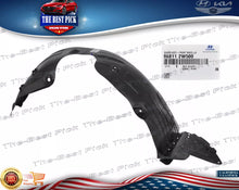 Load image into Gallery viewer, ⭐GENUINE⭐ Fender Liner Front LEFT Driver 17-18 HYUNDAI SANTA FE SPORT 868112W500