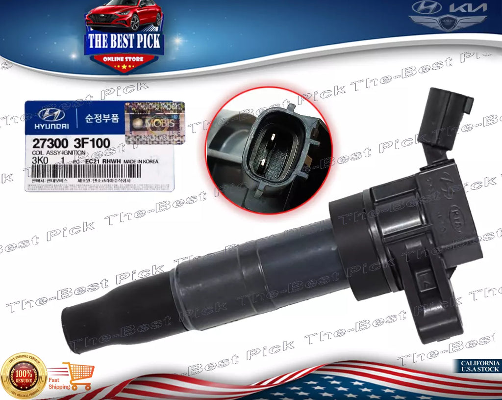 ⭐GENUINE⭐ Ignition Coil for G80 Genesis SantaFe Sonata Optima Sorento 273003F100