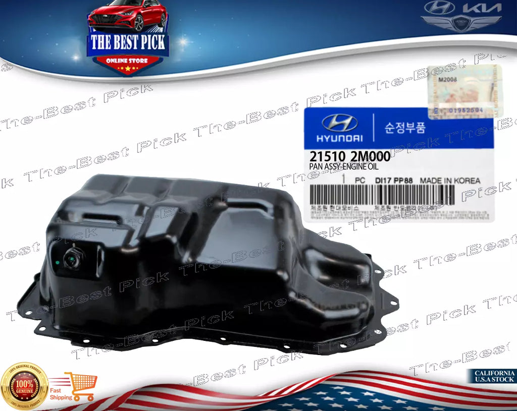 ⭐GENUINE⭐1.6L Engine Oil Pan Hyundai Accent Venue | Kia Rio 2020-2023 215102M000