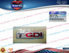 Load image into Gallery viewer, ⭐GENUINE⭐ EMBLEM NAMEPLATE REAR GDI- 11-15 SPORTAGE OPTIMA 2.0 TURBO 863112T100