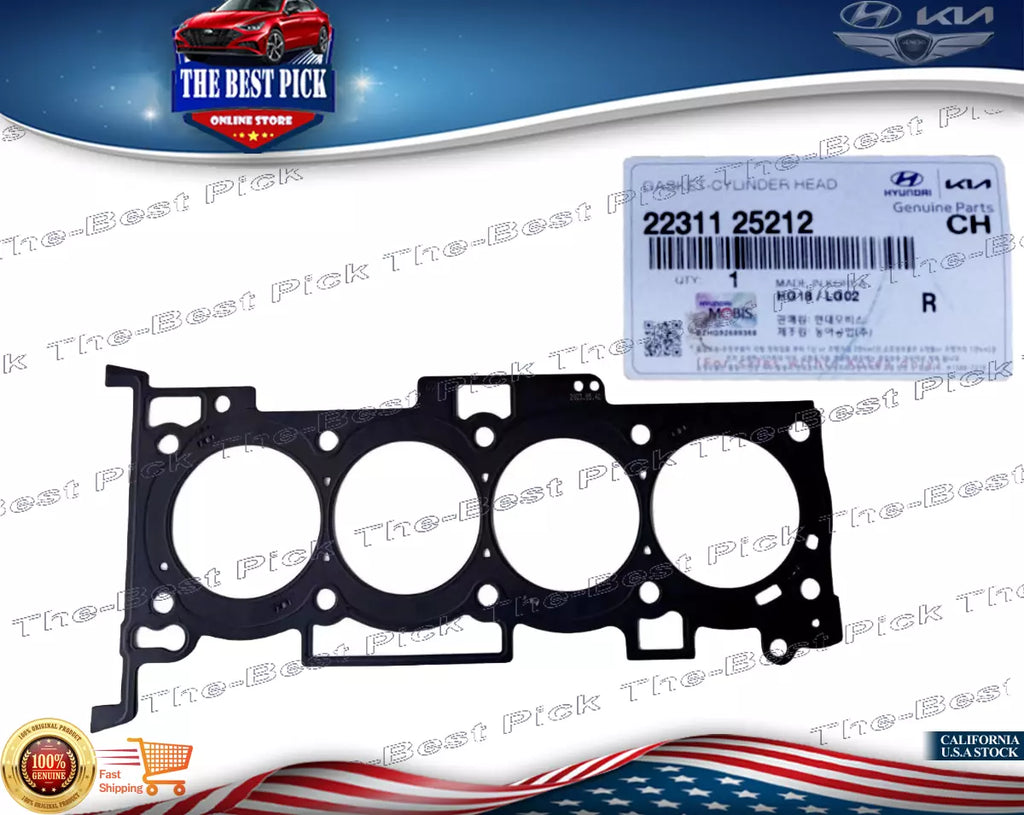 ⭐GENUINE⭐ Engine Cylinder Head Gasket For HYUNDAI/KIA 2.4L 2231125212