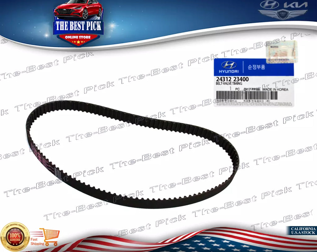 ⭐GENUINE⭐ Valve Timing Belt for Hyundai Kia 2.0L 2431223400 *SEE COMPATIBILITY*