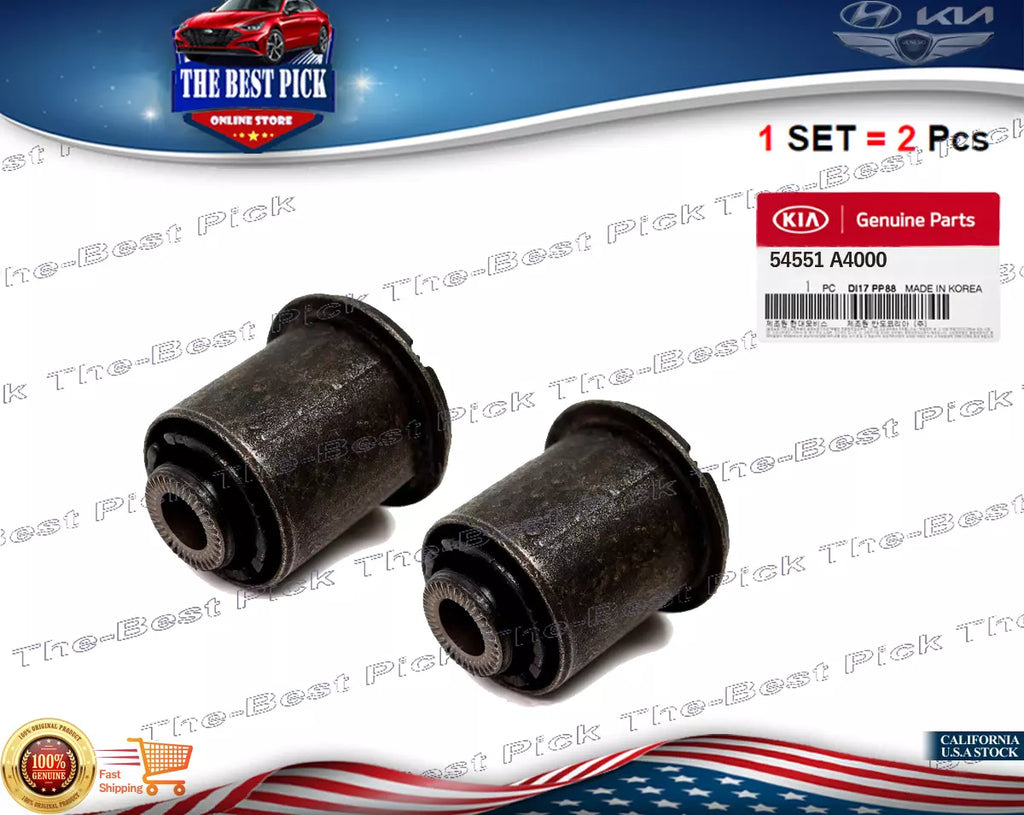 ⭐GENUINE⭐Lower Control Arm Front Bushings 2 pcs fits Kia Soul 2014-19 54551A4000