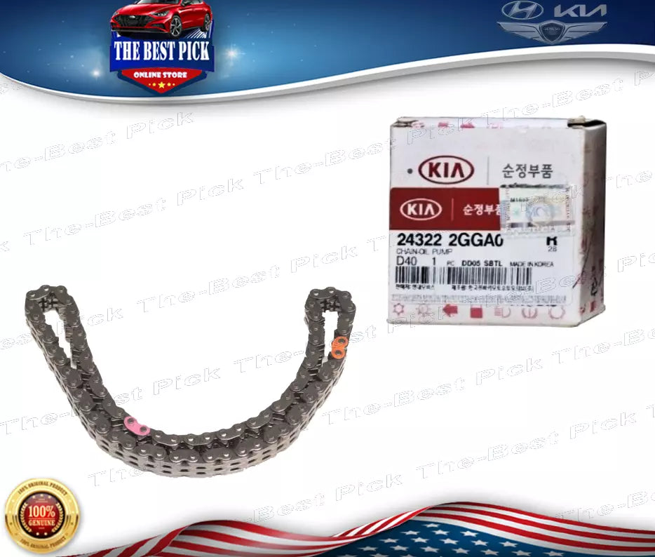 ⭐GENUINE⭐ Oil Pump Timing Chain for 2015-2020 HYUNDAI & 2016-2020 KIA 243222GGA0