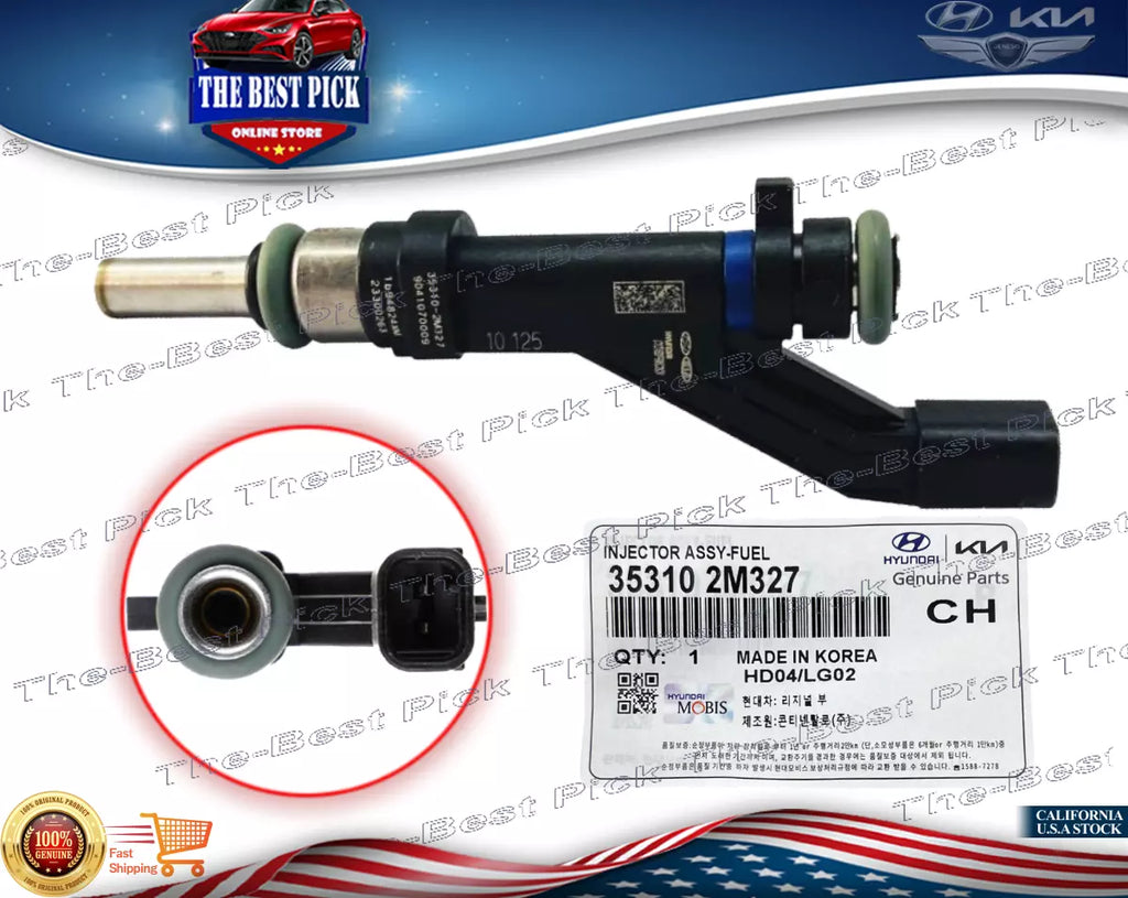 ⭐GENUINE⭐ Fuel Injector For 1.6L Accent Venue Kia Rio 20-23 353102M327