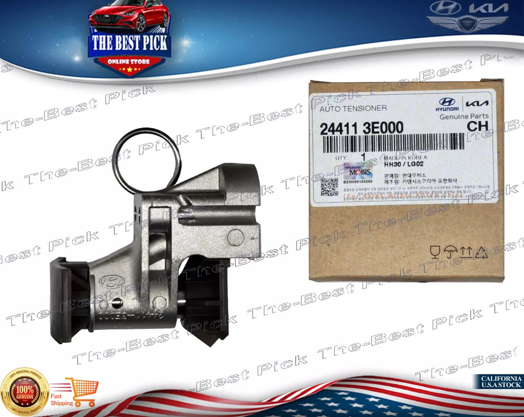 ⭐GENUINE⭐ Timing Chain Tensioner for 06-10 Santa Fe Optima Rondo 2.7L 244113E000