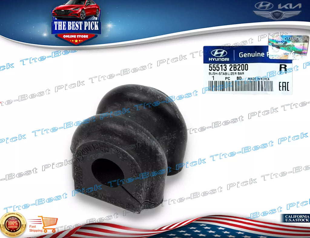 ⭐GENUINE⭐ REAR Stabilizer Sway Bar Bushing For Veracruz SantaFe 07-12 555132B200