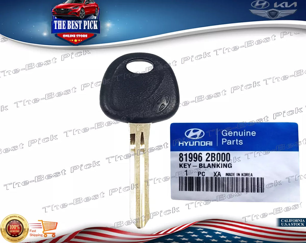 ⭐ GENUINE ⭐ BLANK KEY 07-12 SantaFe Veracruz 12-16 Genesis Coupe 819962B000