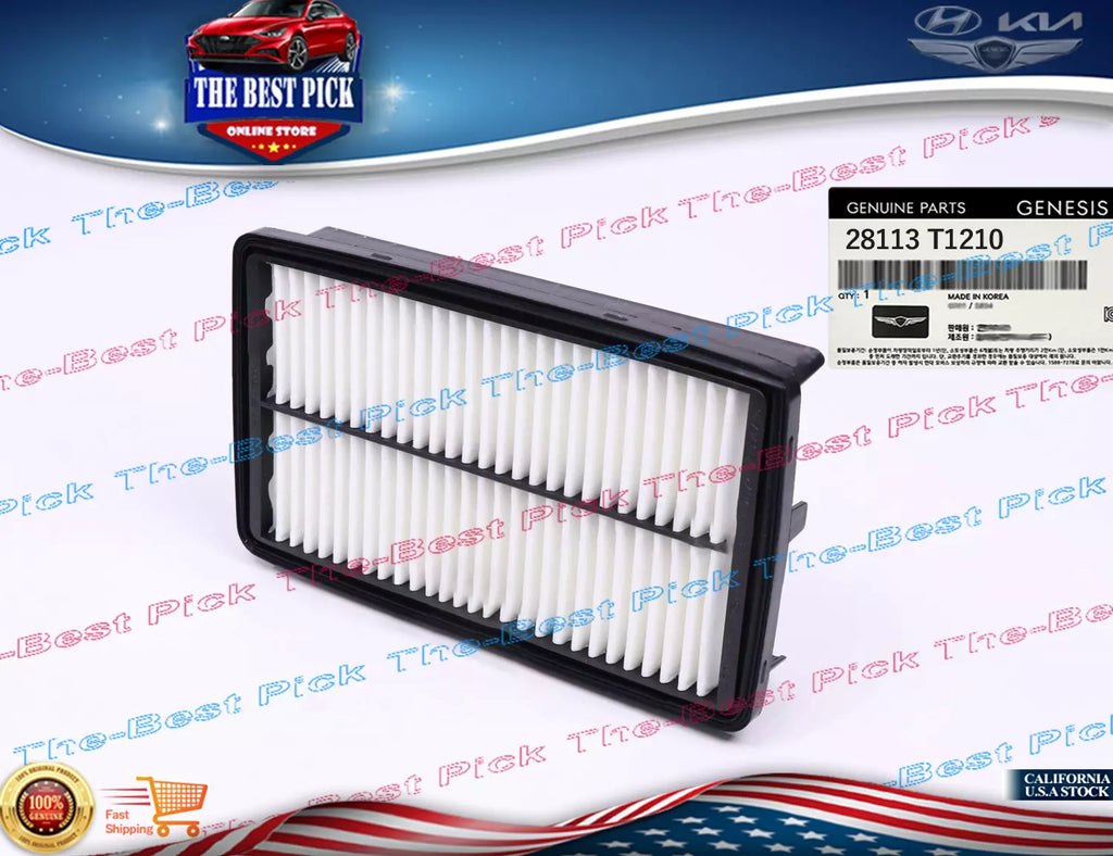 ⭐GENUINE⭐ 2.5L Engine Air Filter Genesis G80 2021-2023 28113T1210