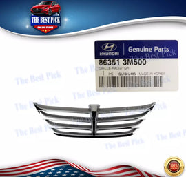⭐GENUINE⭐ Radiator Grille for 2012-2014 Hyundai Genisis Sedan 863513M500
