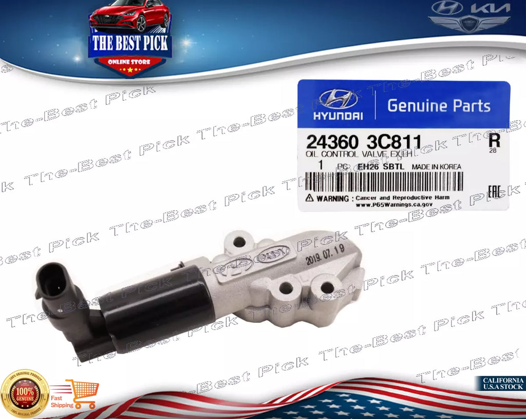 ⭐GENUINE⭐ Oil Control Valve LEFT for Hyundai/Kia 3.3L 3.8L 243603C811