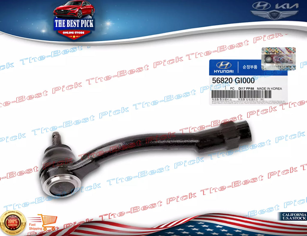 ⭐GENUINE⭐ Front Outer Tie Rod End LEFT For 2022-2023 Hyundai Ioniq 5 56820GI000