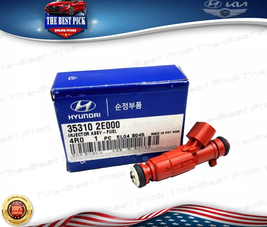 ⭐GENUINE⭐Fuel Injector for 11-19 Elantra Veloster Forte Soul 1.8 2.0L 353102E000