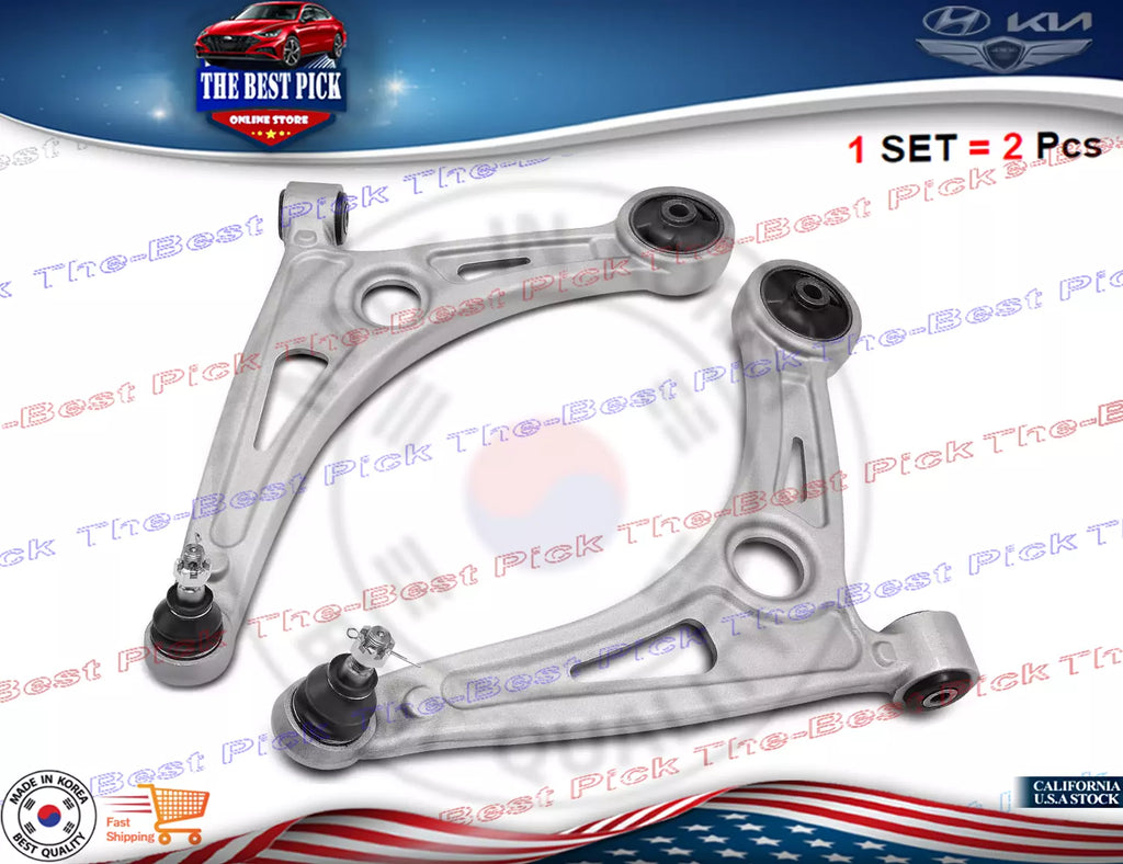 ✅ LOWER CONTROL ARM FRONT SET= 2PCS RIGHT+LEFT NIRO IONIQ 17-22 54500G2100