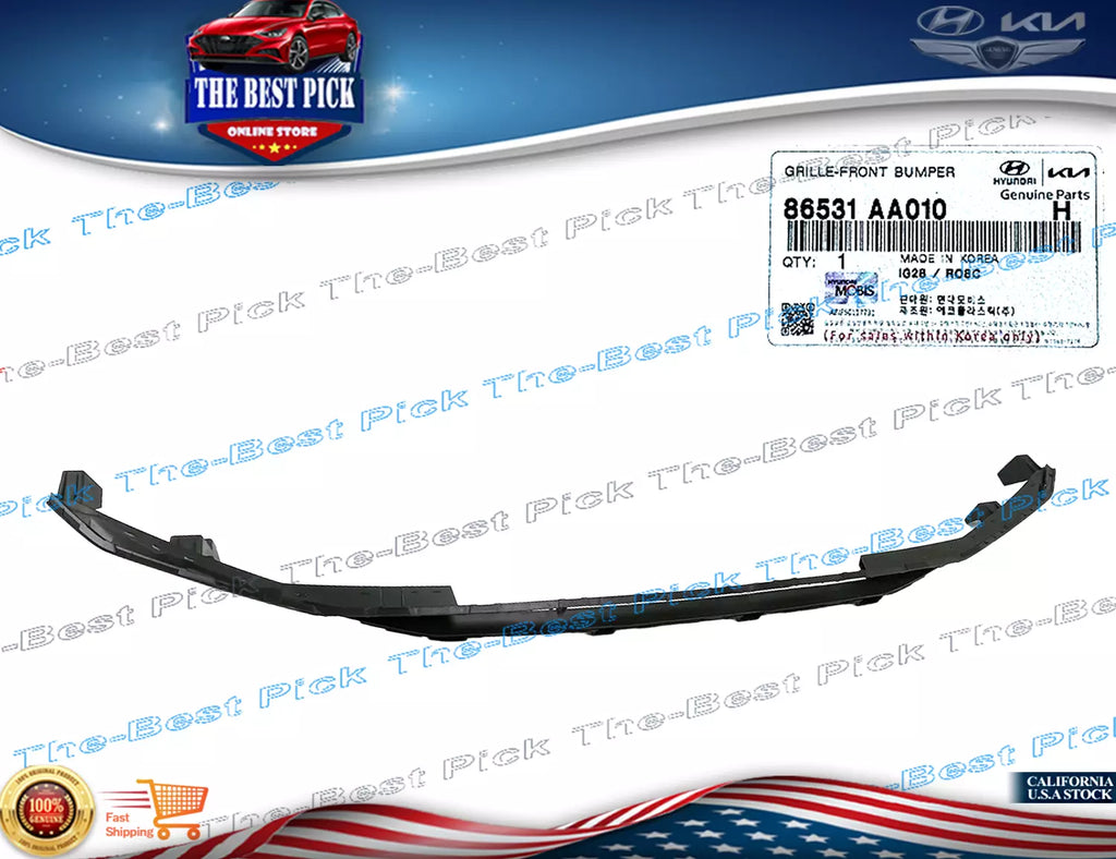 ⭐GENUINE⭐ Grille Front Bumper LOWER 2021-2023 Hyundai Elantra HYBRID 86531AA010