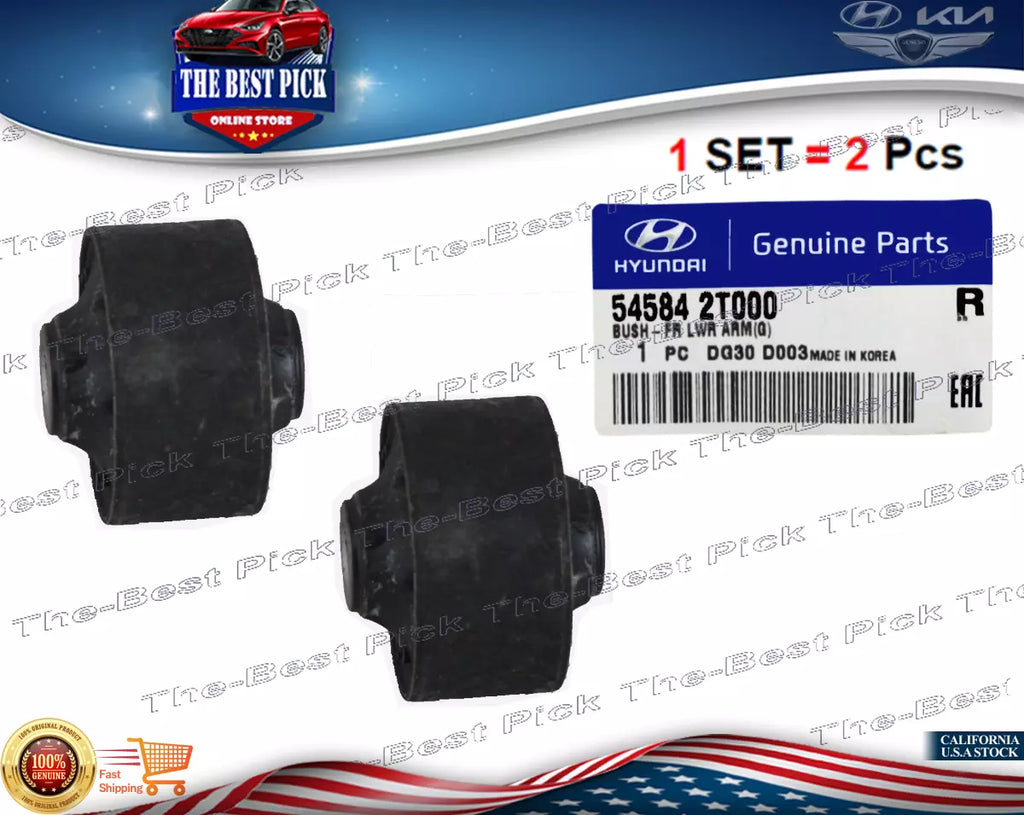 ⭐GENUINE⭐FR CONTROL ARM BUSHING RR (2PCS) KIA OPTIMA HYU SONATA 11-14 545842T000