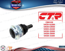 Load image into Gallery viewer, Suspension Ball Joint For 2011-17 Hyundai Kia see fitment 545300U000 54530C8500