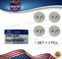 Load image into Gallery viewer, GENUINE Wheel Center Hub Cap SET=4PCS for 09-14 Hyundai Genesis 3.8L 529602L320