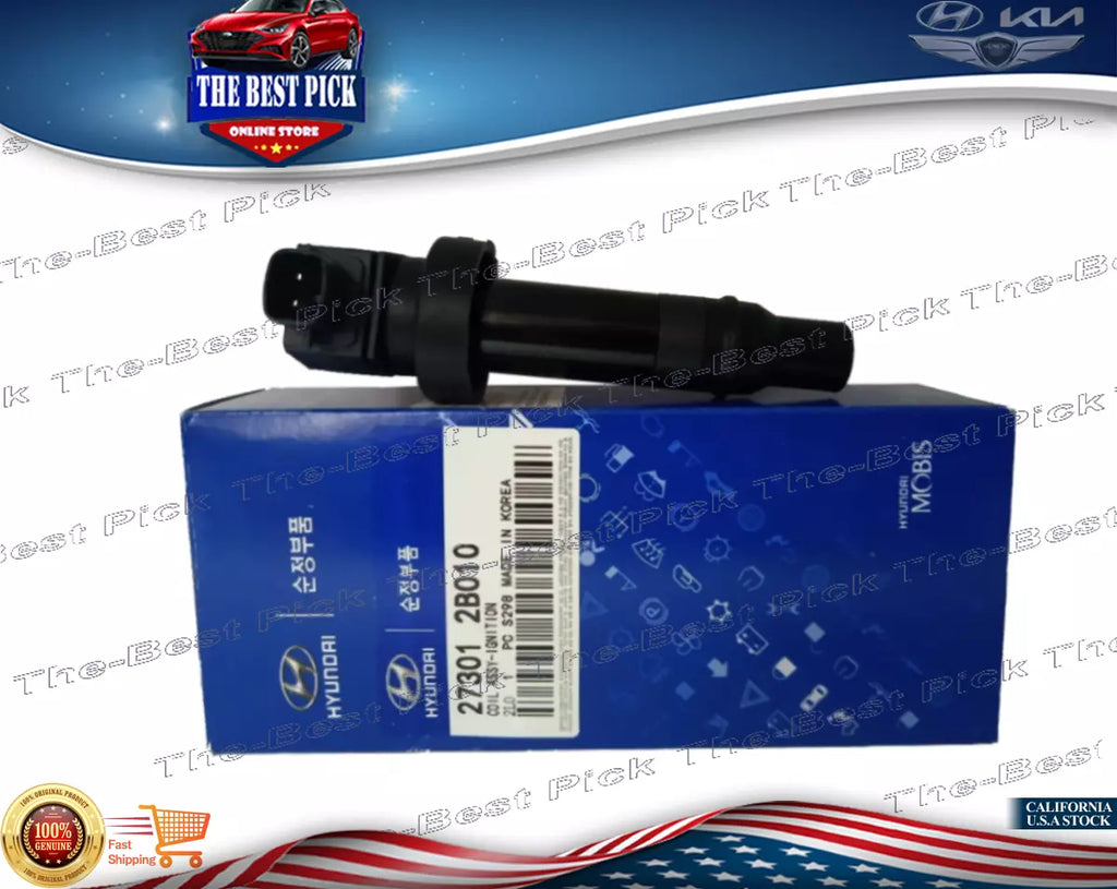 ⭐GENUINE⭐ Ignition Coil for 12-18 Hyundai Accent Veloster Rio Soul 273012B010