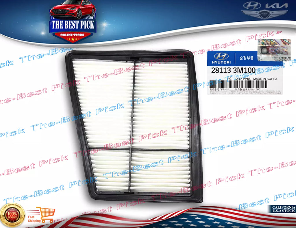 ⭐GENUINE⭐Engine Air Filter Kia K900 Hyundai Equus Genesis SEDAN V8.V6 281133M100