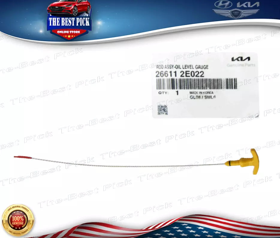 ⭐GENUINE⭐ Engine Oil Dipstick For HYUNDAI / KIA 266112E022