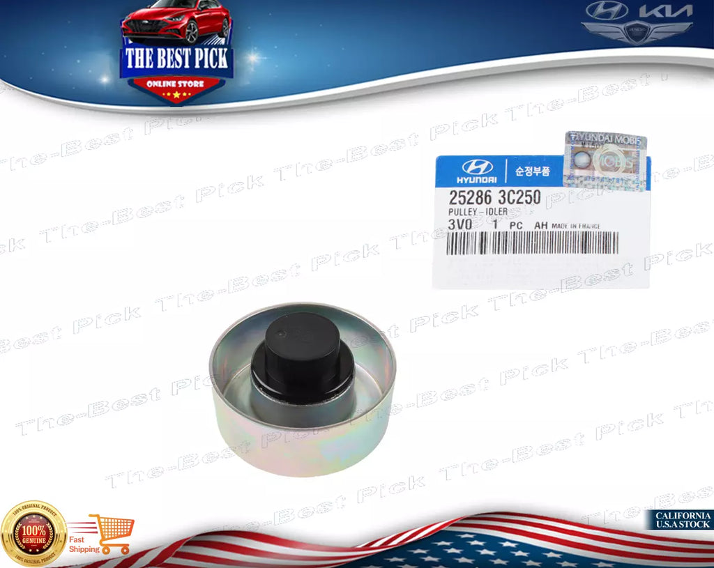 ⭐GENUINE⭐ Serpentine Belt Idler Pulley for Hyundai Kia Models**see 252863L100