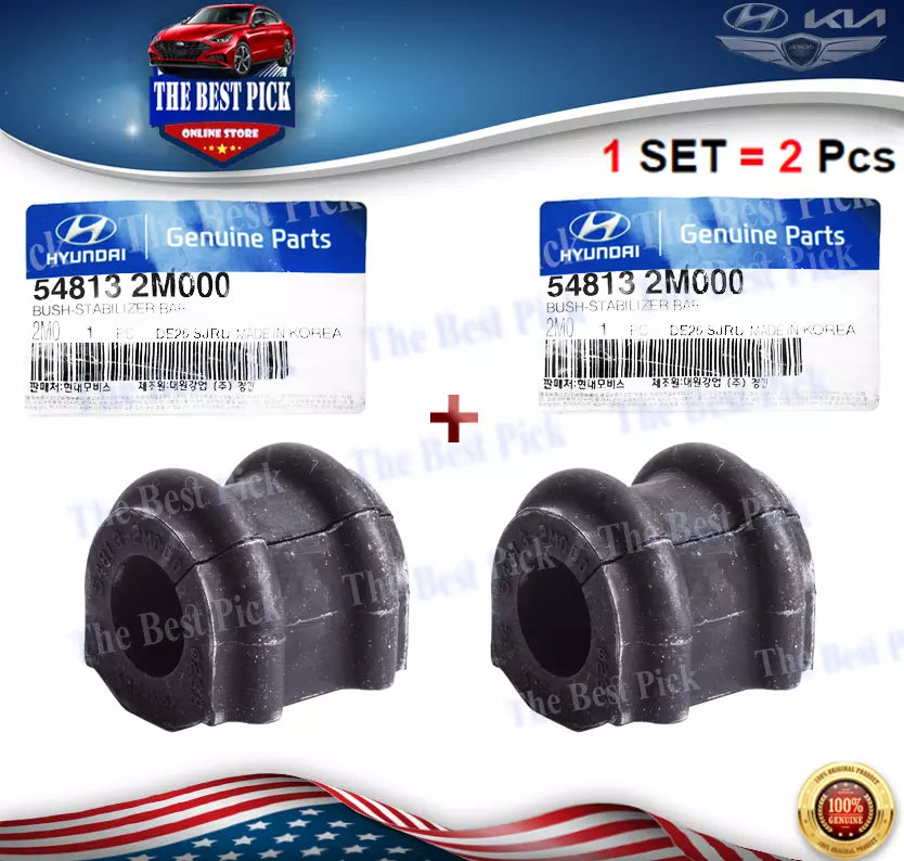 ⭐GENUINE⭐2pcs Stabilizer Sway Bar FRONT Bushings Genesis Coupe 10-16 548132M000