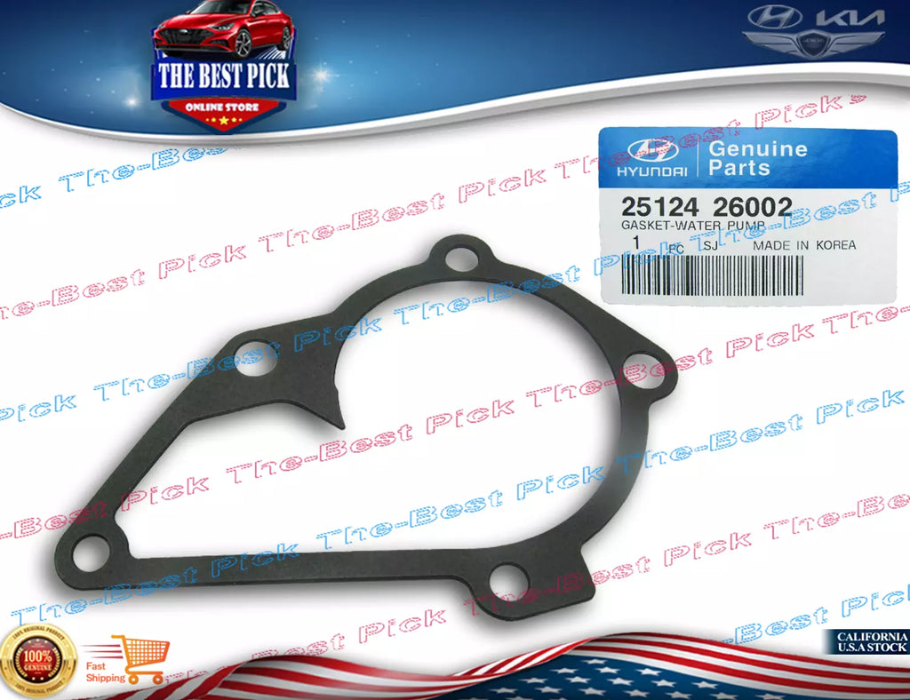 ⭐GENUINE⭐Engine Water Pump Gasket For Hyundai & Kia see compatibility 251242600