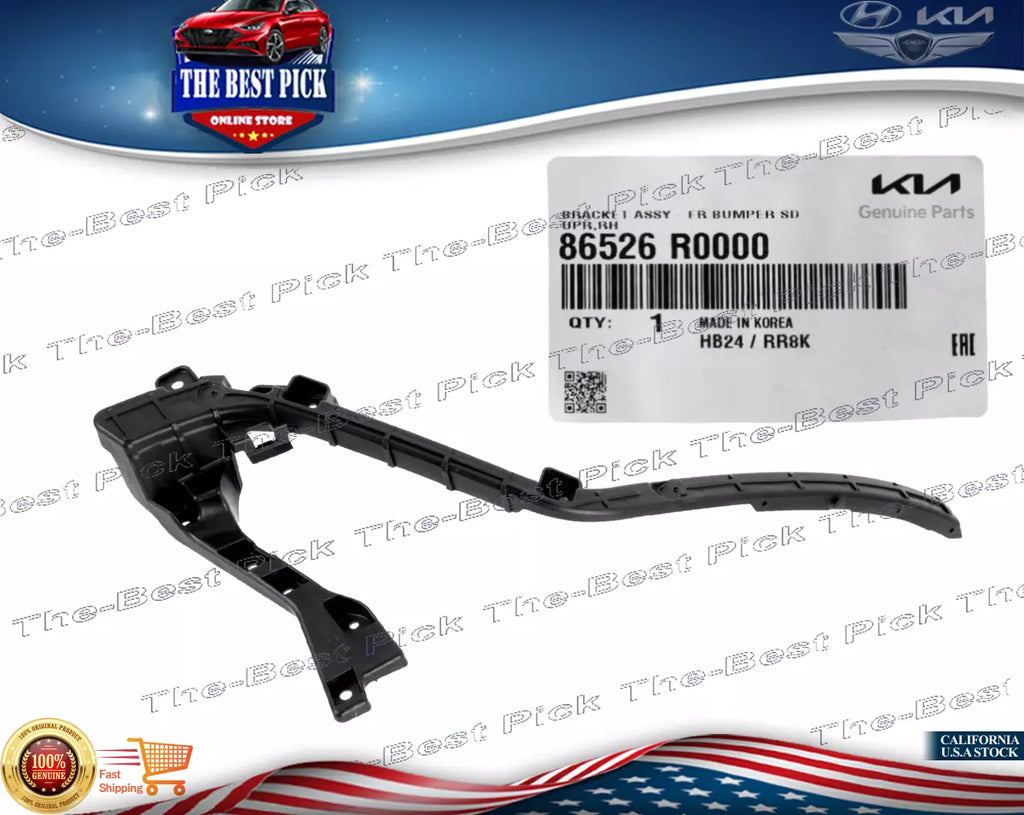 ⭐GENUINE⭐ FRONT Bumper Bracket Retainer RIGHT Kia Carnival 2022-2023 86526R0000