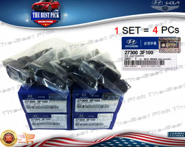 ⭐GENUINE⭐ Ignition Coil 4PCS for Santa Fe Sonata Forte Optima Sorento 273003F100