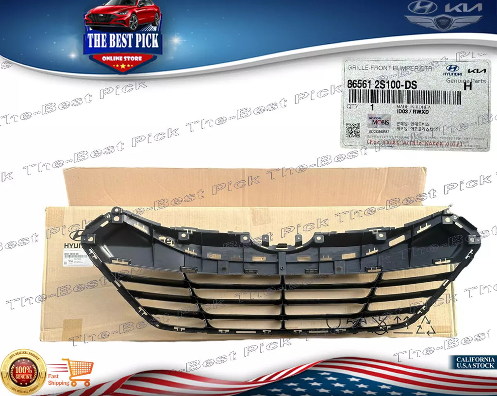 ⭐ GENUINE ⭐ Lower Bumper Center Grille Fit 2010-2015 HYUNDAI Tucson 865612S100