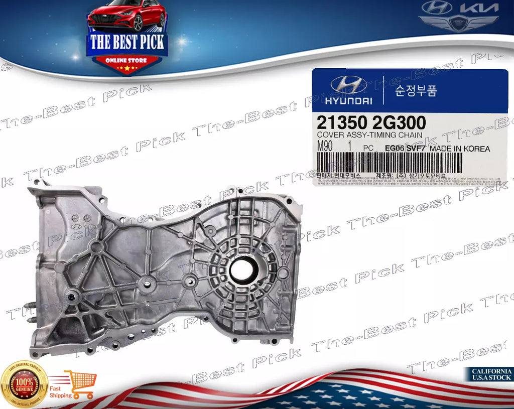 ⭐GENUINE⭐ Timing Chain Cover Santa Fe Tucson Sorento Sportage 13-16 213502G300