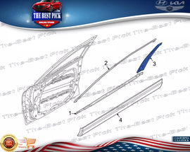 ⭐GENUINE⭐ Front Door Moulding Outside Vertical LEFT Driver GV70 22-23 82250AR000