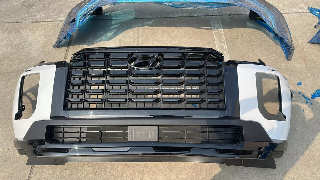 2034-2024 HYUNDAI PALISADE FRONT BUMBER W/2 GRILLE & lip ⭐OEM⭐