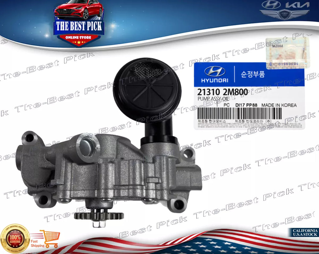 ⭐GENUINE⭐ Engine Oil Pump 1.6L TURBO For Sonata Santa Fe K5 2020-2023 213102M800