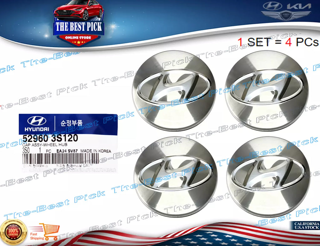 ⭐OEM⭐4 PCS Wheel Cap 18" 19" For 15-18 Santa Fe Sport Sonata Tucson 529603S120