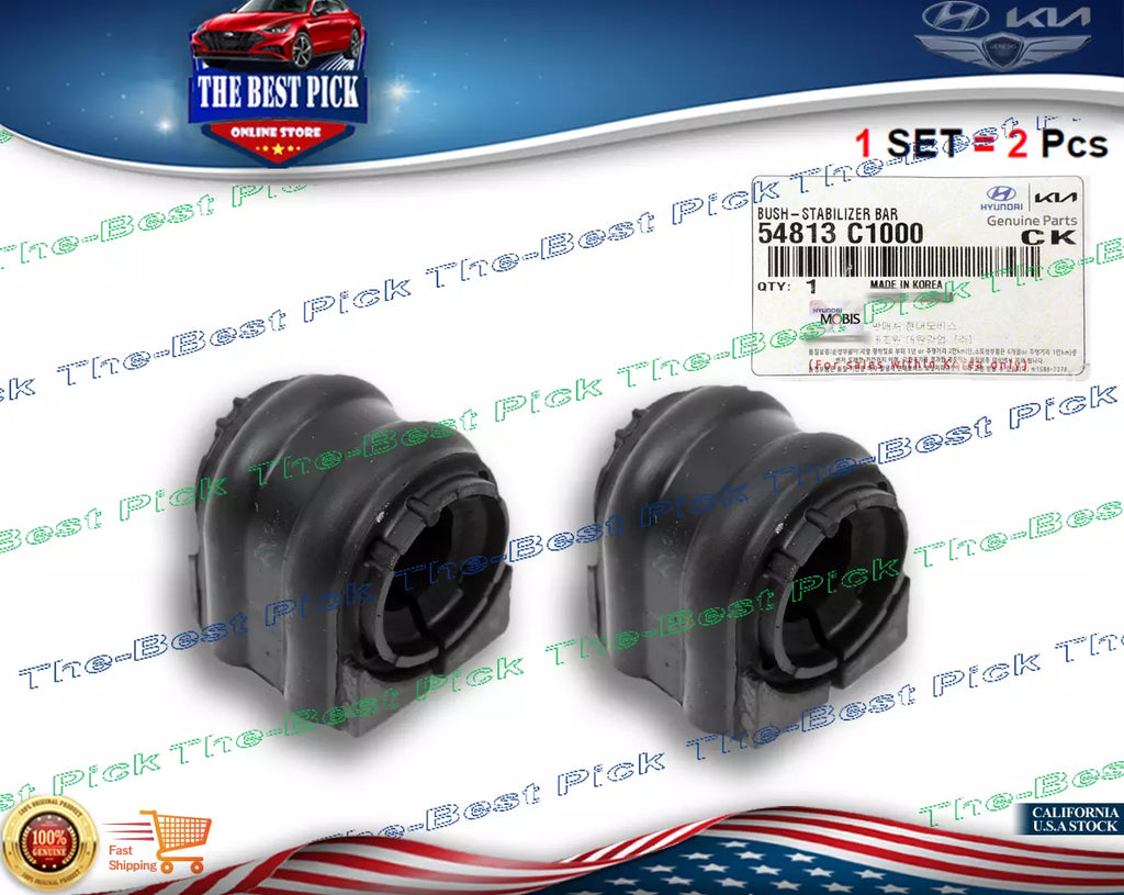 ⭐GENUINE⭐Stabilizer Bar Bushings 2PCS for 15-20 Hyundai Sonata Optima 54813C1000