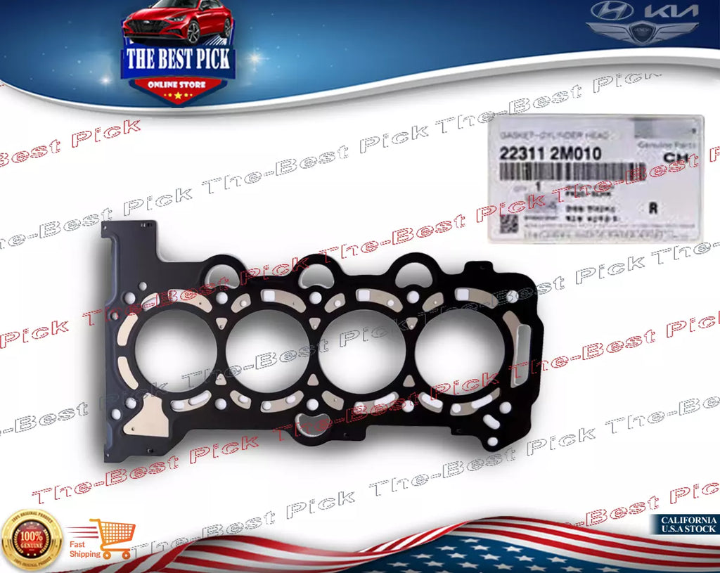 ⭐GENUINE⭐ CYLINDER HEAD-GASKET 1.6L HYUNDAI VENUE 2020 KIA RIO 2020 223112M010