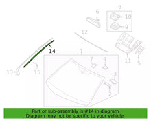 Load image into Gallery viewer, ⭐GENUINE⭐ Windshield Molding Bracket Left Side 21-23 Hyundai ELANTRA 86137AA000