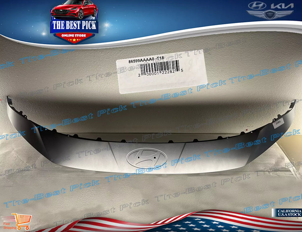 FRONT Upper Grill Trim Bumper Cover ⭐OEM⭐ Hyundai ELANTRA 2024-2025 86599AAAA0