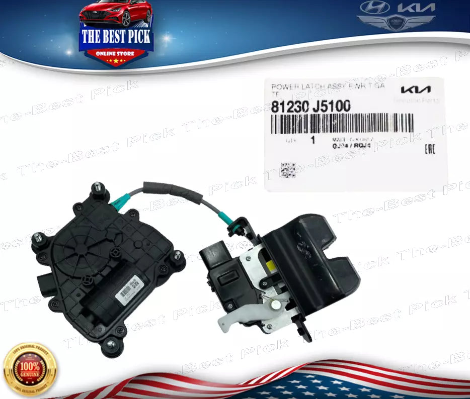 ⭐GENUINE⭐ REAR POWER LATCH MOTOR ACTUATOR TAILGATE KIA STINGER 18-20 81230J5100