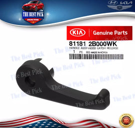 ⭐Genuine⭐ HOOD LATCH RELEASE HANDLE FITS HYUNDAI & KIA 2010-2020 811812B000WK