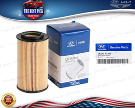 ⭐GENUINE⭐Oil Filter Azera Entourage Santa Fe Sonata Sedona Sorento V6 263203C100