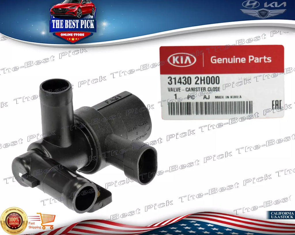 ⭐GENUINE⭐ VAPOR CANISTER PURGE VALVE SOLENOID HYUNDAI ELANTRA 07-10 314302H000